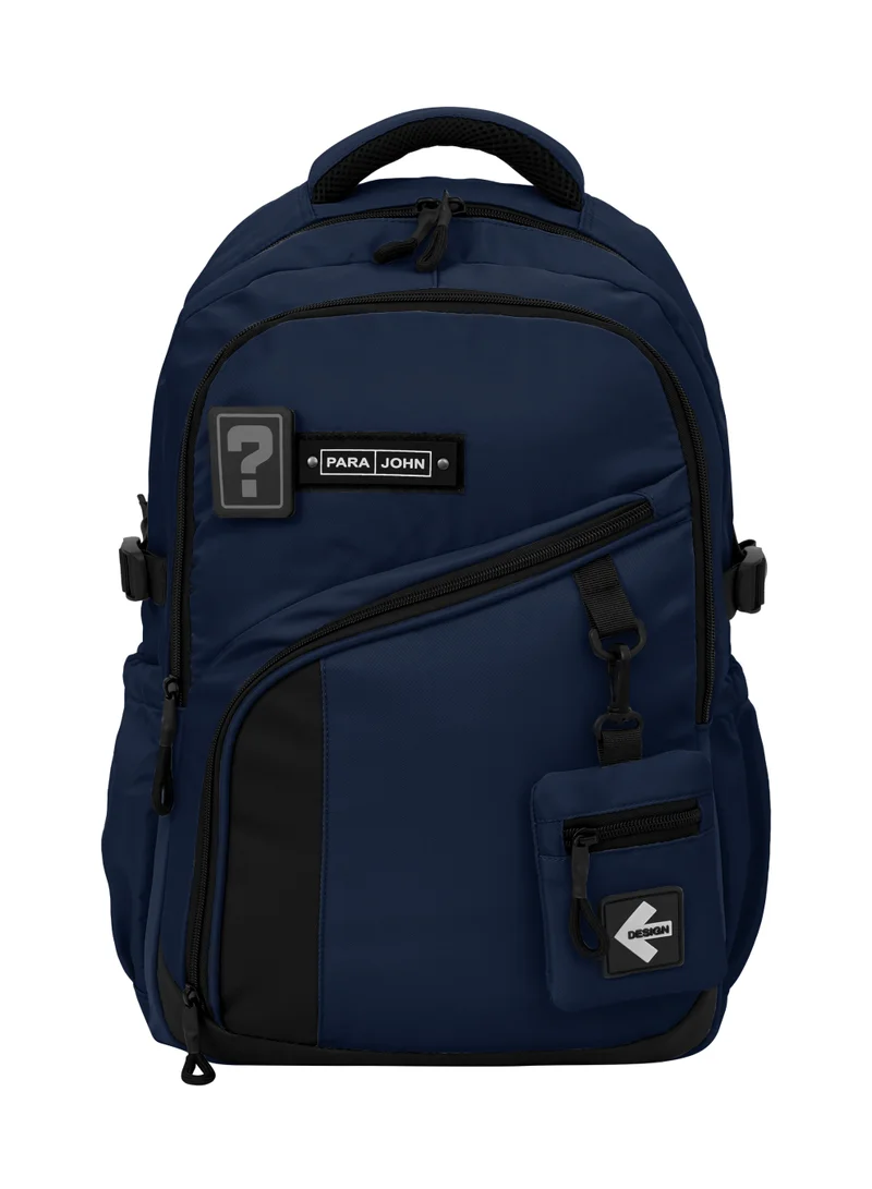 بارا جون Parajohn CarryMax Polyester School Backpack With Hidden Back Pocket 25L