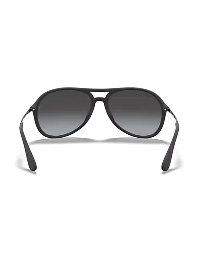 Ray-Ban Men Alex Aviator Sunglasses - RB4201F - Lens Size: 59 mm - Black - Image 4