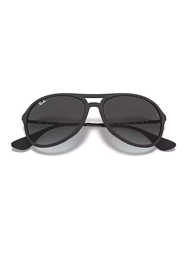 Ray-Ban Men Alex Aviator Sunglasses - RB4201F - Lens Size: 59 mm - Black - Image 5