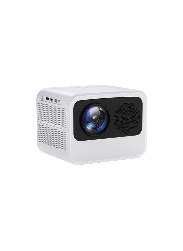 Generic Y6 Android Mini Projector 360 ANSI Full HD 1080P, Support 4k Video 2.4G/5G Dual Band Portable Home Theater Movie Projector  - Image 1