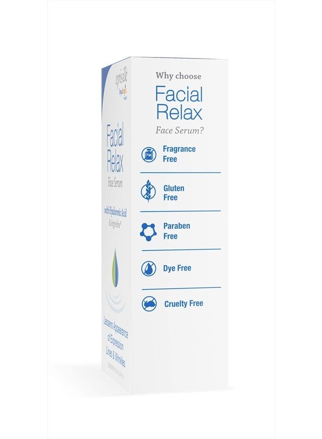 Hyalogic Episilk Facial Relax Face Serum - Anti-Aging Facial Serum w/ Hyaluronic Acid & Argireline, Antioxidant Serum to Reduce Fine Lines & Facial Wrinkles - Moisturizing Serum (1 oz) - Image 3