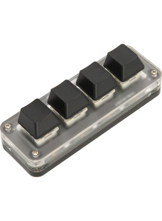 USB Mini 4 Key Keypad Mechanical Gaming Keyboard, RGB Programming Keyboard For Gaming Office Music Industrial Control Laboratory - pzsku/Z3D5FB3E7952587133BD4Z/45/1751004578/1c7406e3-4654-41b7-b552-09fa77d90306