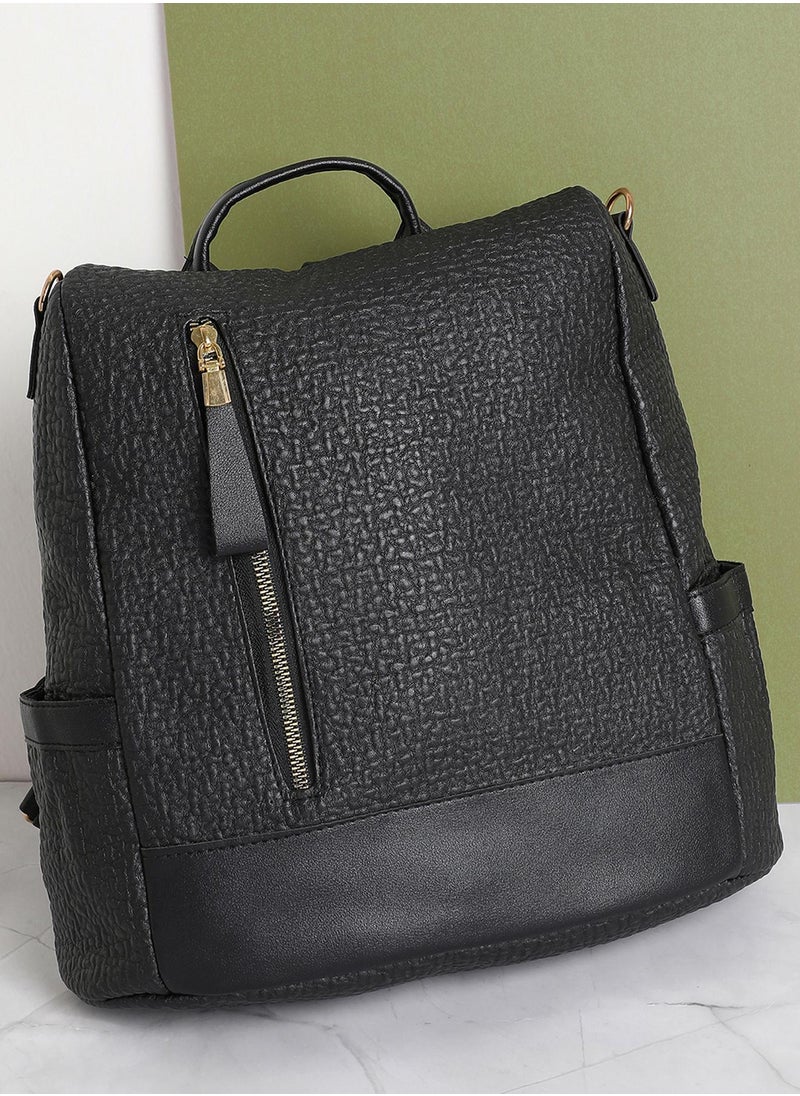Haute Sauce - Cosmic Cruiser Black Backpack - Image 1