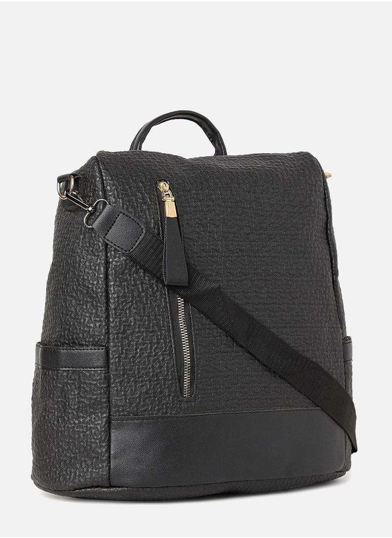 Haute Sauce - Cosmic Cruiser Black Backpack - Image 1