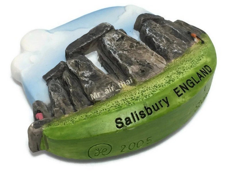 WitnyStore Tiny 2¾" Stonehenge Salisbury Wiltshire England - Miniature Hand Made Resin 3D Europe Landmark Tourist Attraction Decorative Refrigerator Fridge Magnets Collectibles Traveler Souvenir Gifts - Image 5