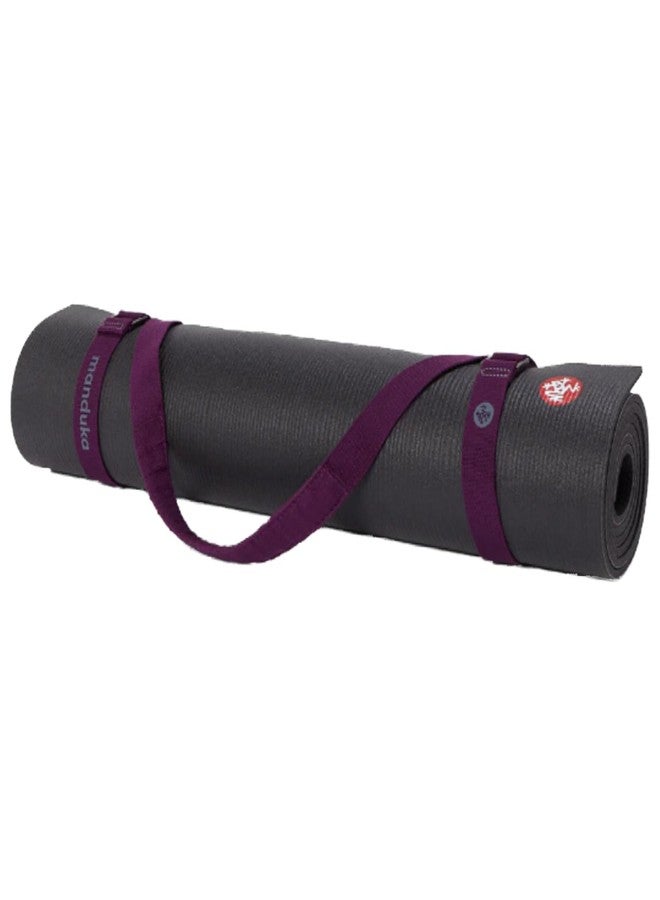 Manduka Yoga Commuter Mat Carrier - Eco-Friendly Cotton, Easy to Carry, Hands-Free, For All Mat Sizes |Indulge | 68" x 1.5" - Image 1