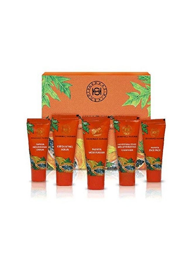 Shahnaz Husain - 5 Step Papaya Facial Kit Gold Pack Of 2 - Image 1