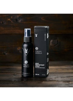 The Beard Struggle بخاخ حماية الشعر واللحية من الحرارة Viking Shield - بخاخ للحية للرجال، سهل التصفيف - يمنع التلف والتكسر للشعر واللحية  - Image 5