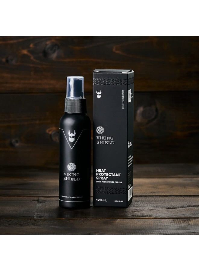 The Beard Struggle Viking Shield Beard & Hair Heat Protectant Spray - Beard Spray for Men, Ease on Styling Beard Hair - Prevents Damage & Breakage for Hair & Beard - Image 5