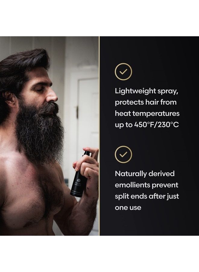 The Beard Struggle Viking Shield Beard & Hair Heat Protectant Spray - Beard Spray for Men, Ease on Styling Beard Hair - Prevents Damage & Breakage for Hair & Beard - Image 3