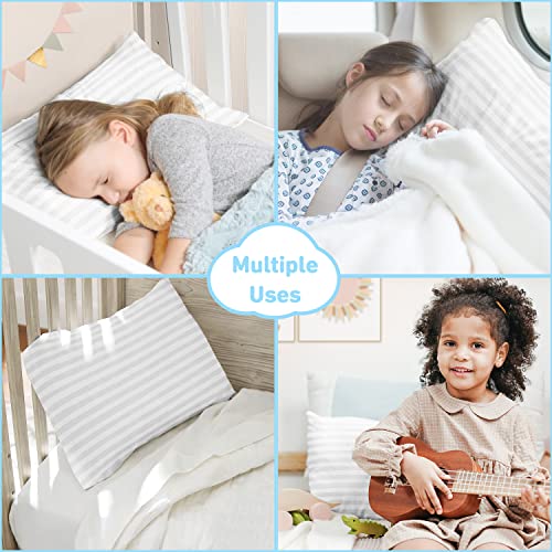 Babebay Toddler Pillow,13 x 18 Toddler Pillows for Sleeping,Machine Washable Kids Pillow, Perfect for Travel,Toddlers Cot(Not Included Pillowcase) - Image 4