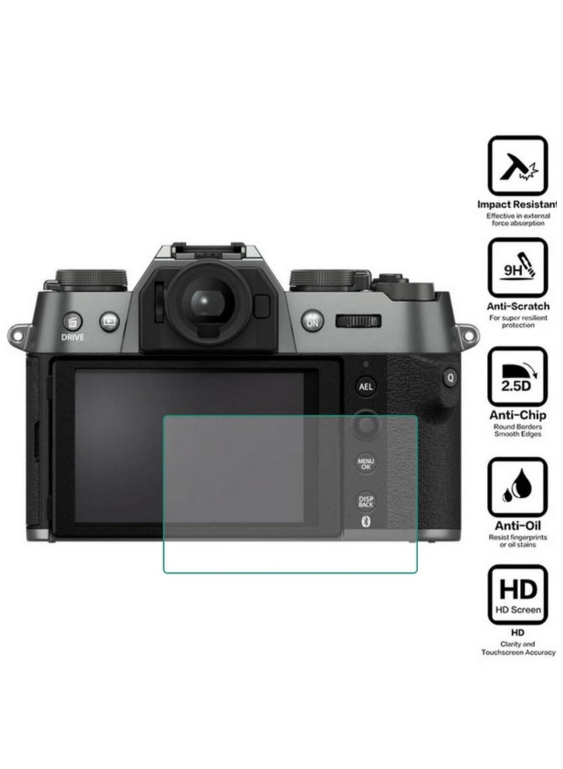 fujifilm x-t50 / xt50 كاميرا شاشات الكريستال السائل الزجاج الصلب عالية الدقة فيلم واقية حماية الأكمام - Image 2