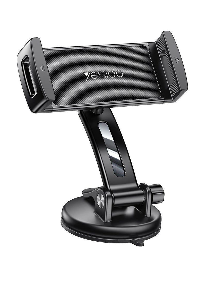 Yesido C171 Suction Cup Mount Car Holder Dashboard Bracket For Phone And Tablet 4.7-12 Inch - Image 1
