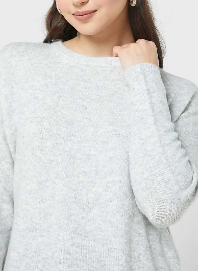 VERO MODA Longline Knitted Sweater