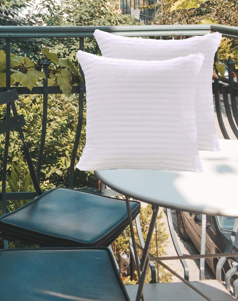 JDX Fiber Pillow, 16x16 inch, White, Set of 5 - Image 3