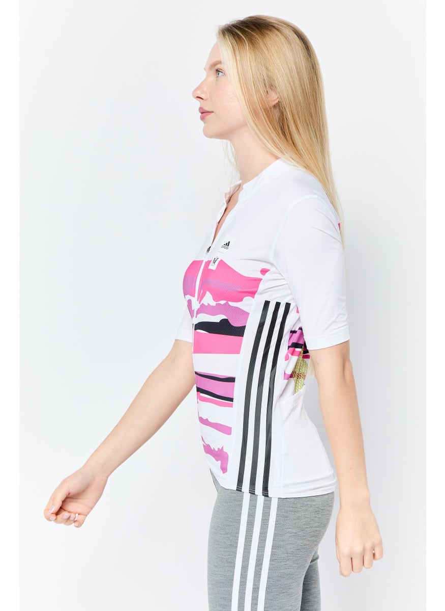 Adidas Adidas x Thebe Magugu Women Sportswear Fit Training Jersey, Multicolor  - Image 4