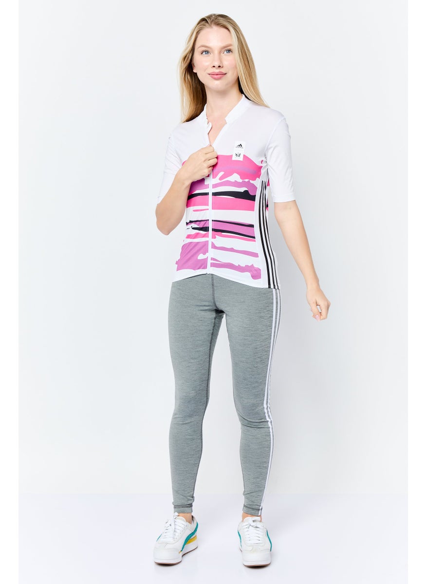 Adidas Adidas x Thebe Magugu Women Sportswear Fit Training Jersey, Multicolor  - Image 3