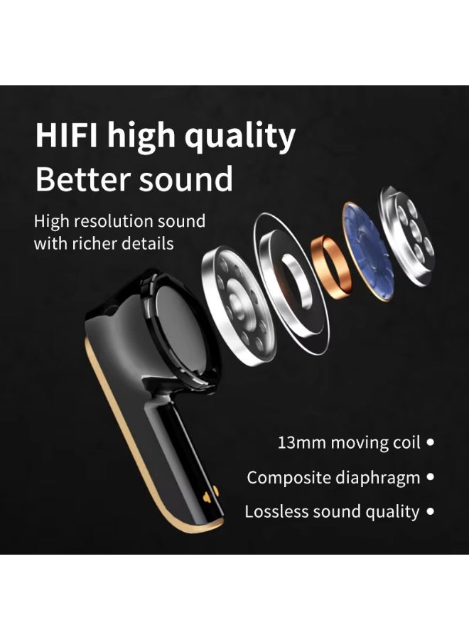 Wireless Headphones TWS Bluetooth 5.3 Gaming Headphones Stereo Audio Earphones HiFi Dual Mode Earphones For In-sta Music  - Image 4