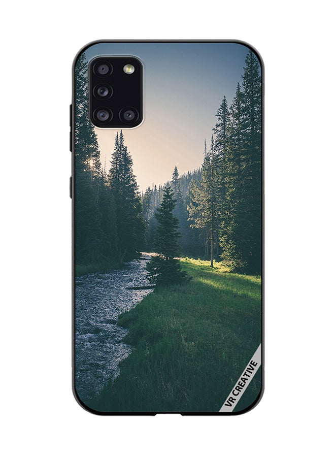 VR CREATIVE Protective Case Cover For Samsung Galaxy A31 Pas Sans Logo Design Multicolour - Image 1