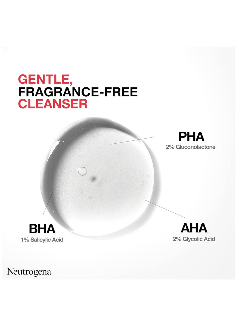 Neutrogena naturals - Neutrogena, Facial Wash Spot Controlling+, Clearer Skin In 1 Week, 200ml - Image 1