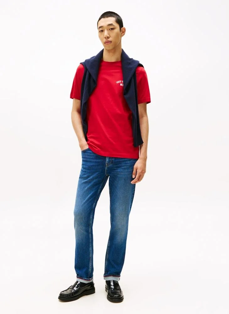 تومي هيلفيغر Graphic Crew Neck T-Shirt