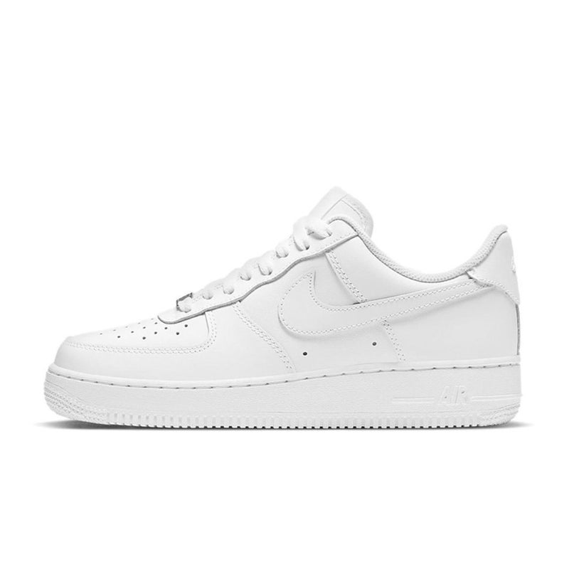 Casual sports shoes - classic pure white wheat color cushioned men's and women's couple style sports shoes - Image 1