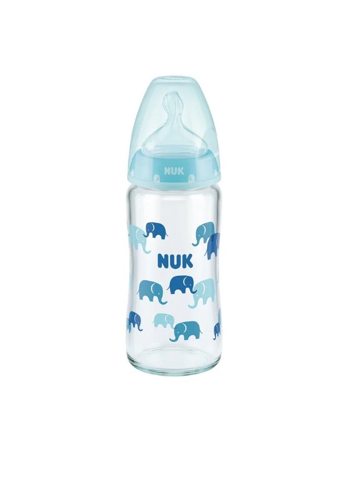 NUK first choice+ glass Baby Bottle 0-6 Months 240ml - Image 3