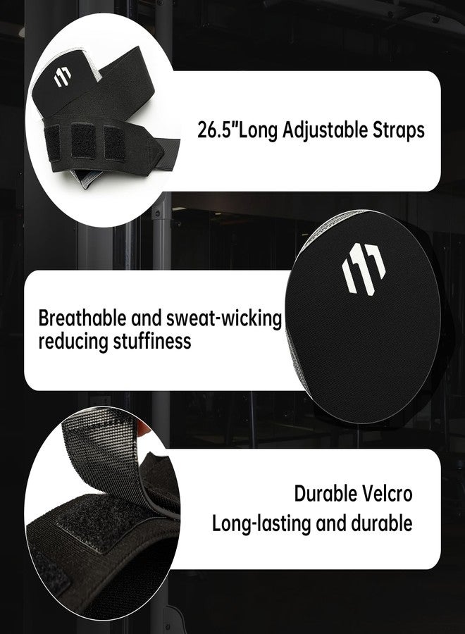 M MANUEKLEAR MANUEKLEAR Adjustable Compression Elbow Wraps for Weightlifting(1 Pair), Elbow Sleeves Weightlifting Men with Compression Band, 5mm Neoprene Elbow Strap for Weight Lifting and Bench Press - Image 4