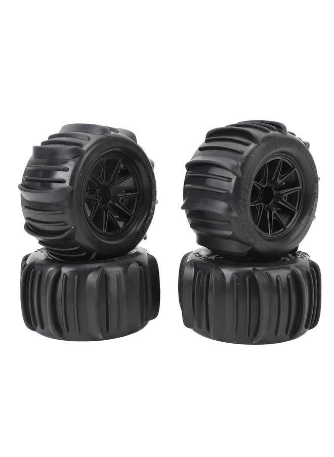 Thoraya - 4PCS RC Wheel Tires 12mm Hex Hub 85mm Diameter Rubber Tire Replacement for 16A01 16A02 16A03 16A04 16A08 1/16 RC Car - Image 1