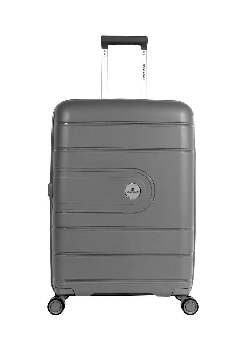 Pierre Cardin Hardcase Trolley Set of 4-PC86304 D.Grey