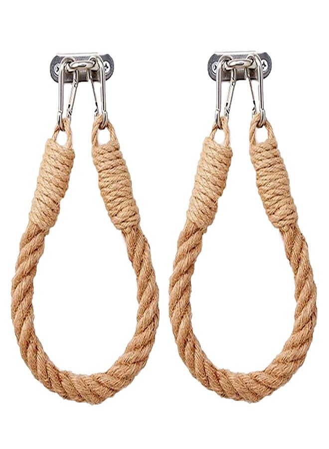 Amerla 2 Piece Nautical Rope Toilet Paper Holder Vintage Wall-Mounted Towel Rack Ocean Beach Bathroom Home Decor - Image 1