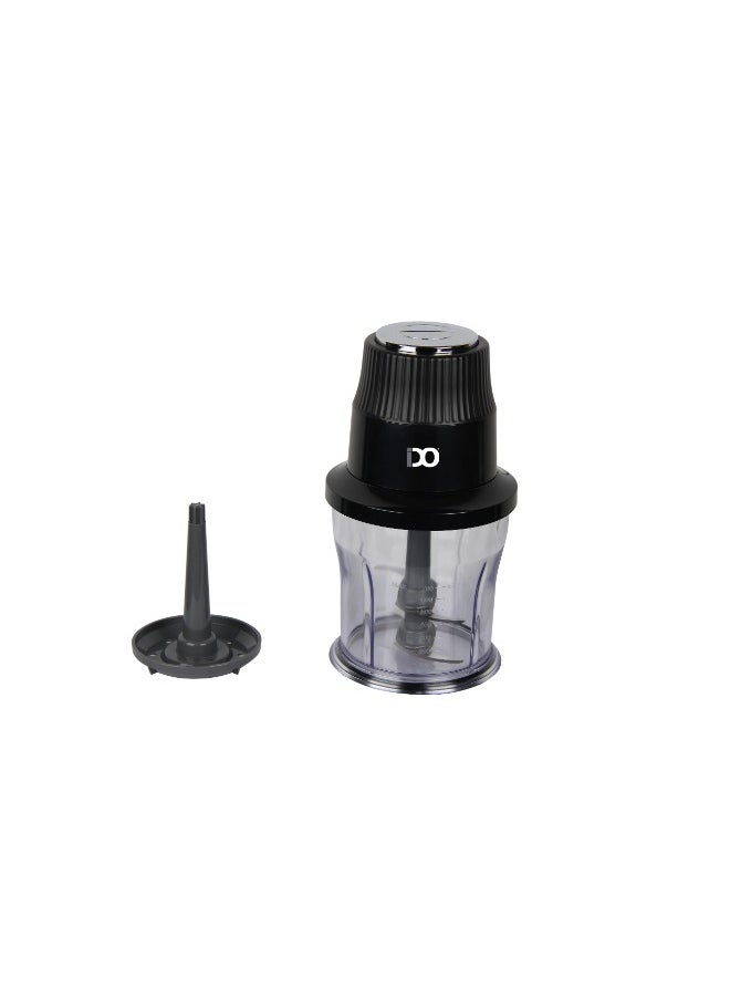 IDO - IDO Vegetables & Meat Chopper 400 W, Black – CH400-BK - Image 1
