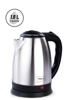 Generic Stainless Steel Electric Kettle With Triple Thermostat And Heat Resistant Handle 1.8 L 1500 W 1803 Silver  - Image 2