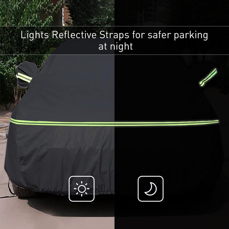 ULROLIT Waterproof Car Cover for 1998-2022 Dodge Ram 2500 3500 Crew Cab 6.5 ft Short Bed Truck - Image 4