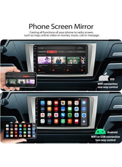 X-All Android screen Camry 2007-2011 RAM 4 32GB memory supports CarPlay TS18 processor with decoration  - Image 3
