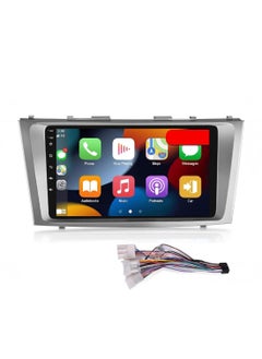 X-All Android screen Camry 2007-2011 RAM 4 32GB memory supports CarPlay TS18 processor with decoration  - Image 2