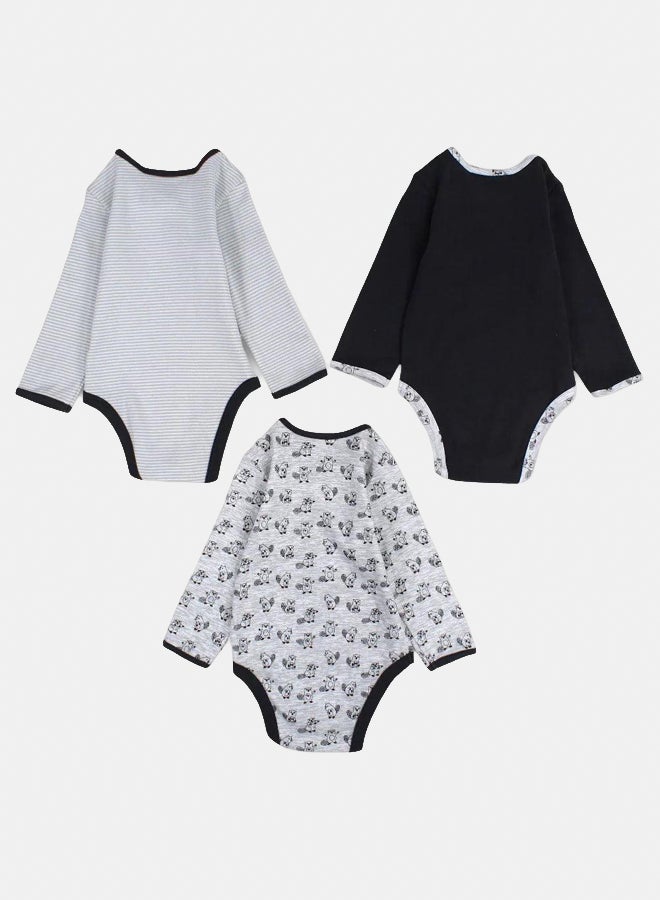 الصياد طقم من 3 قطع بودي داخلي قطن بأكمام طويلة – للاطفال - Image 2