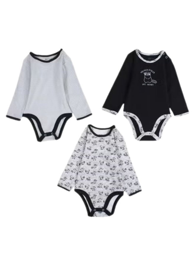 الصياد طقم من 3 قطع بودي داخلي قطن بأكمام طويلة – للاطفال - Image 5