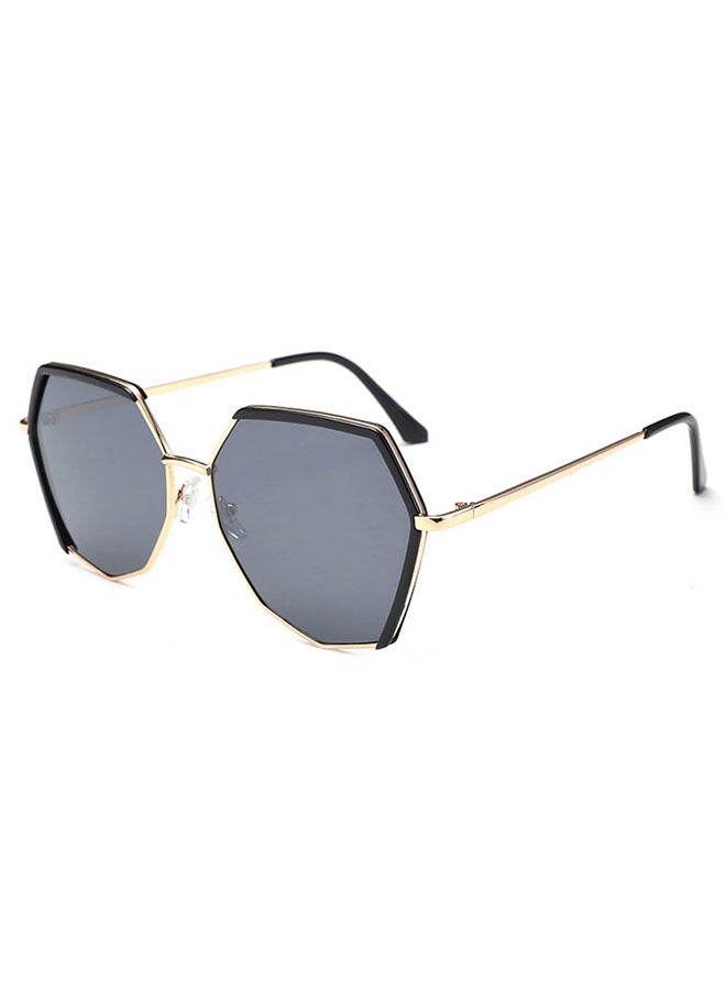 Irregular Polygon Vintage Sunglasses - Image 2