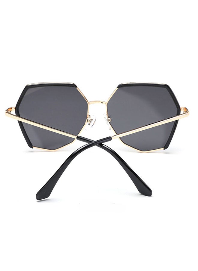 Irregular Polygon Vintage Sunglasses - Image 5