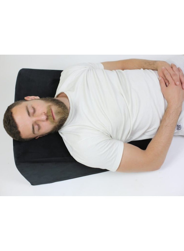Max Comfort Anti-esophageal reflux and orthopedic pillow, black, American foam from Max Comfort  - Image 4