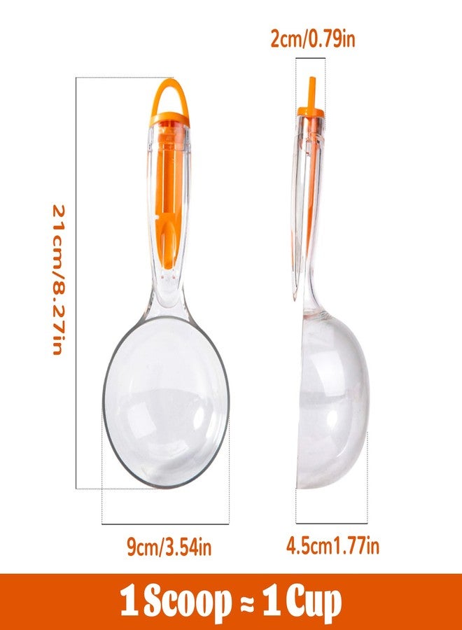 IVICOO Dog Food Scoop 1 Cup, Dog Food Measuring Cup with Detachable Handle, 3-in-1 Multi-Function Scoop for Cats Dogs(1 Pack) - Image 2