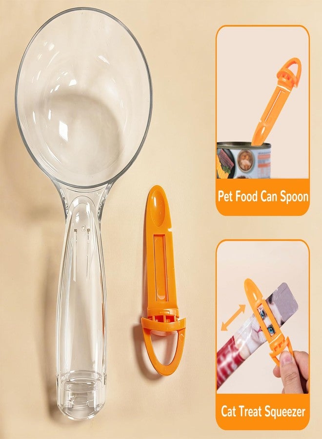 IVICOO Dog Food Scoop 1 Cup, Dog Food Measuring Cup with Detachable Handle, 3-in-1 Multi-Function Scoop for Cats Dogs(1 Pack) - Image 4