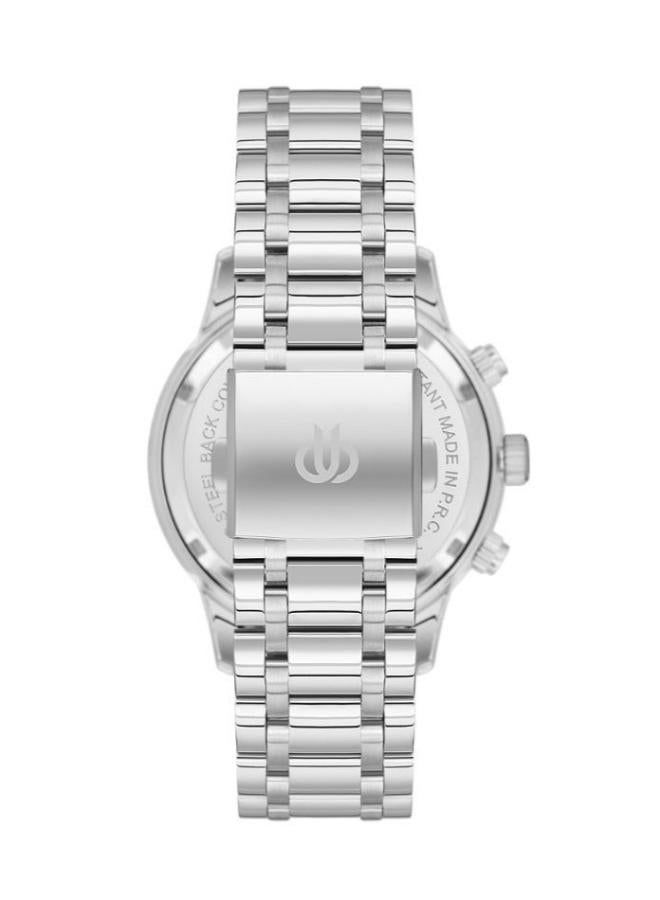 Bigotti - Quotidiano Men Watch | Stainless SteelBrass Case | Analog | Round Dial | Mineral Glass | Japanese Quartz | Water Resistant 50 Meters - Image 3