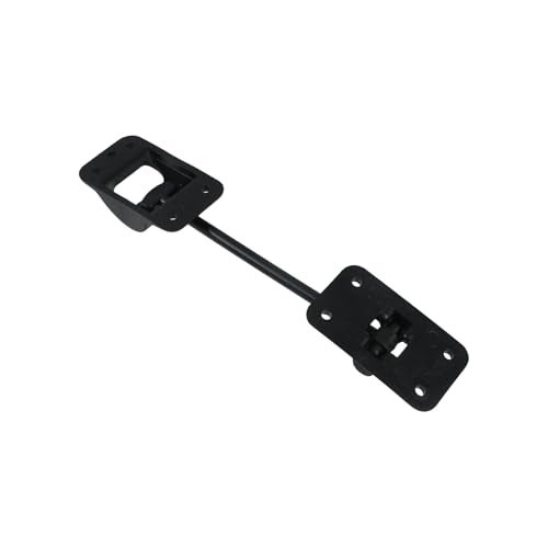 Tsnamay تسناماي 6" 4 قطع حامل باب T-Style لحامل الباب ، حامل الحمولة ، ملحقات RV و معدات الأبواب ، أسود - Image 4