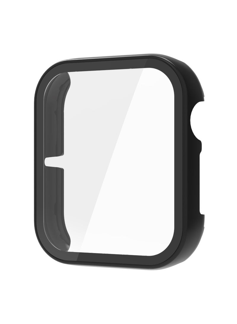 Compatible with Honor Watch 5 Case Full Cover Tempered Glass Film Screen Protector Hard PC Shell Frame Bumper For Watch 5 Accessories (Black) - Image 5