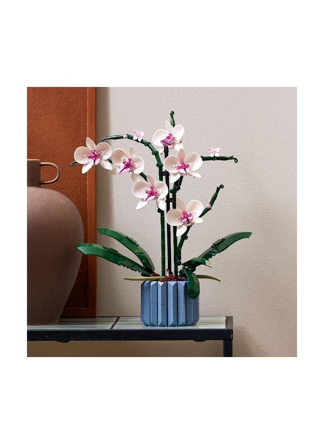 LEGO Icons Orchid 10311 Building Blocks Toy Set; Flowers Botanical Collection; Valentine Gifts For Her (608 Pieces)  - Image 2