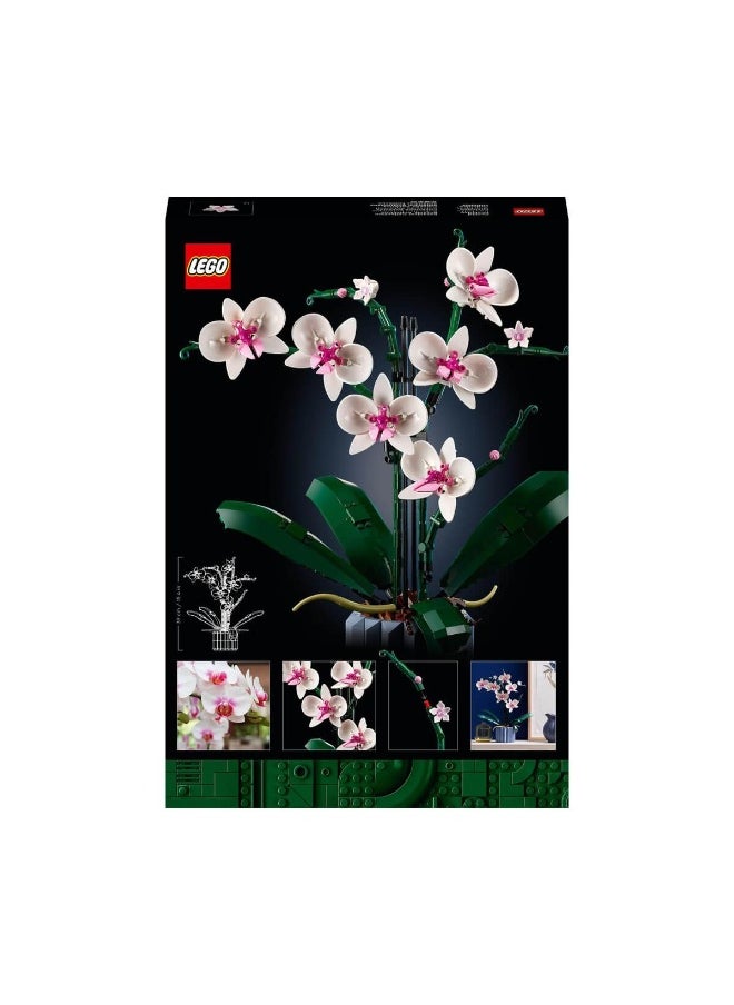 LEGO Icons Orchid 10311 Building Blocks Toy Set; Flowers Botanical Collection; Valentine Gifts For Her (608 Pieces)  - Image 3
