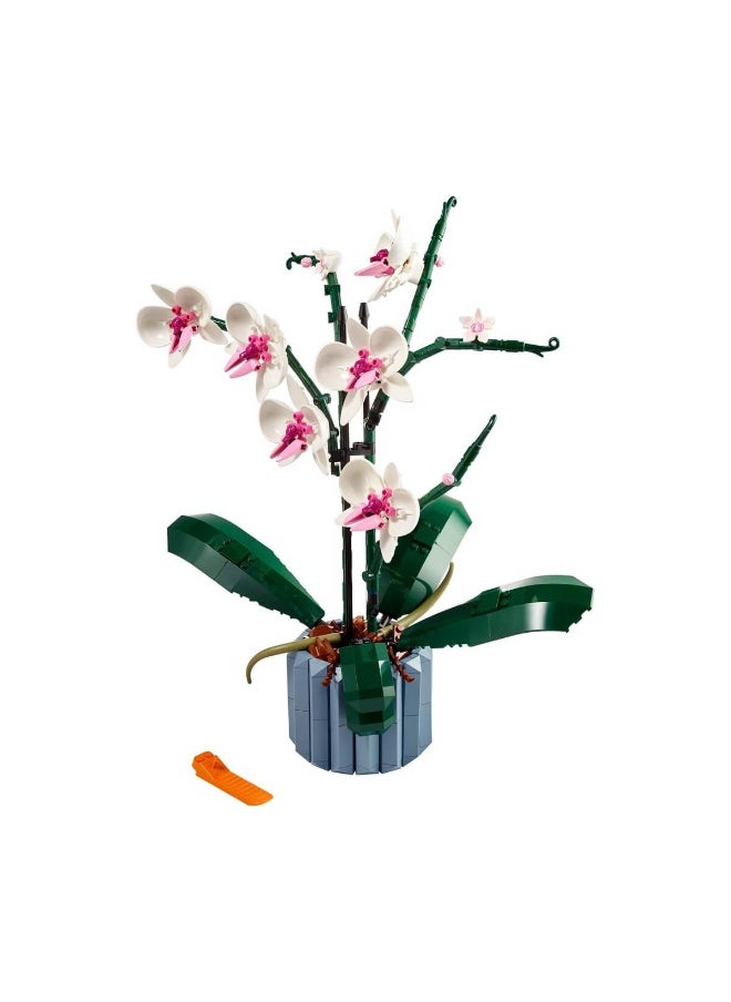 LEGO Icons Orchid 10311 Building Blocks Toy Set; Flowers Botanical Collection; Valentine Gifts For Her (608 Pieces)  - Image 4
