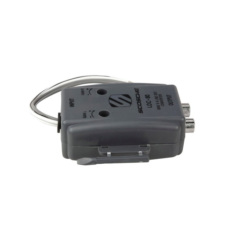 Scosche LOC80 Line Output Converter - 2 Channel High/Low RCA Converter Car Audio - Ideal for Subwoofer Amp - Line Level Converter for Car Stereo Amplifier - Easy Installation - Quality Sound - Image 5